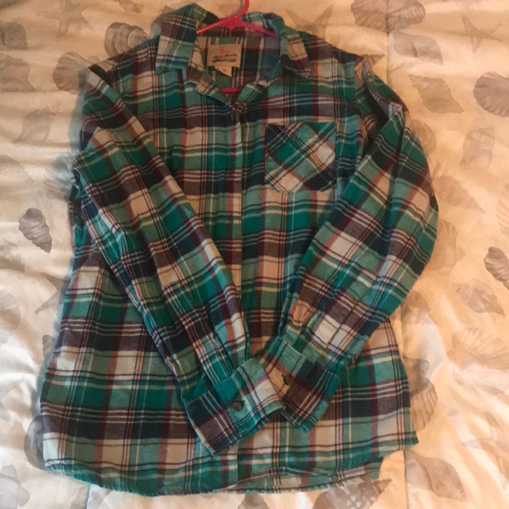 Plaid long sleeve